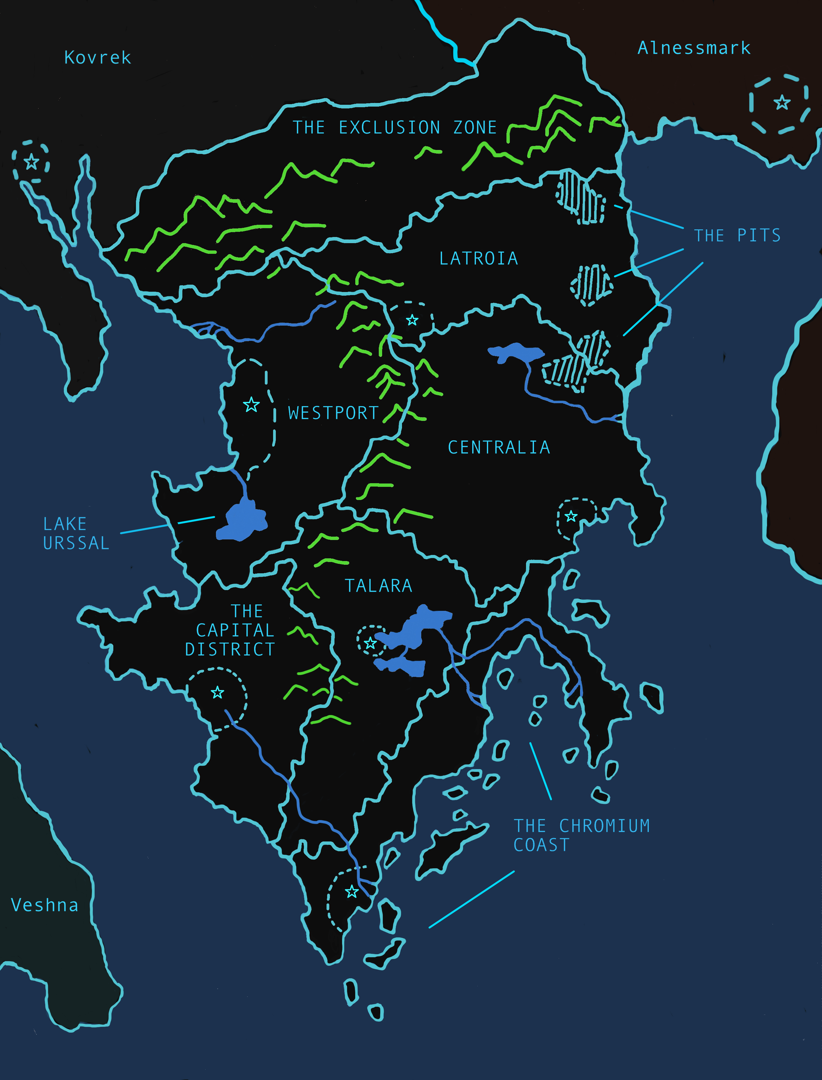 Map of Anagos